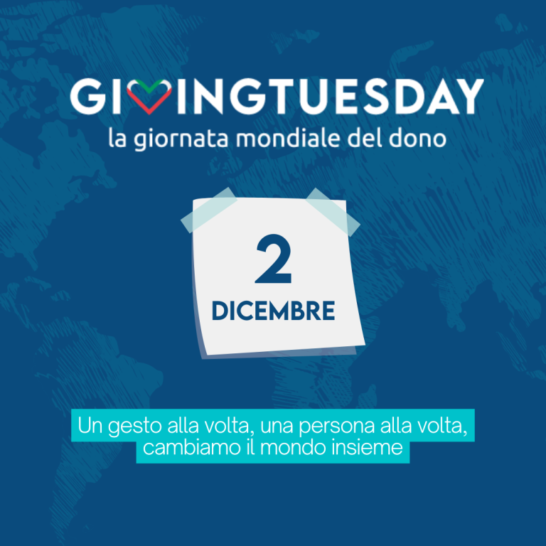 2 dicembre 2025 -myDonor SB al fianco del GivingTuesday un impegno che nasce dalle radici