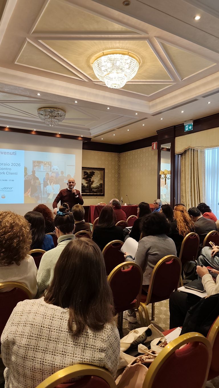 26 febbraio 2026 – a Bologna l’incontro del network Clienti myDonor