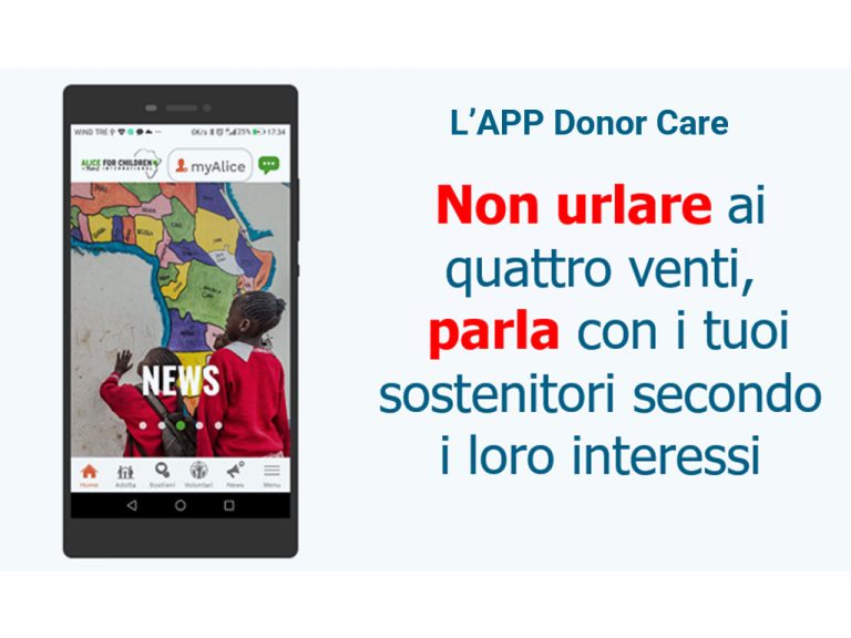 L’APP Donor Care